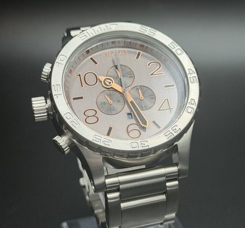 Nixon chrono stainless - 51-30,