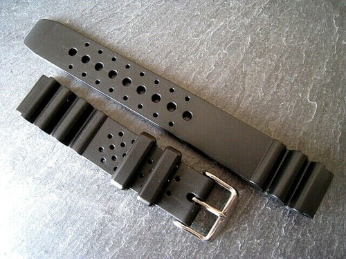 Extra long black rubber divers - extra,