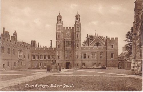 School yard eton chapel - yard,,