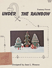 FANTASY FOREST by Jane L Monroe -  CROSS STITCH LEAFLET #UR2015 1996