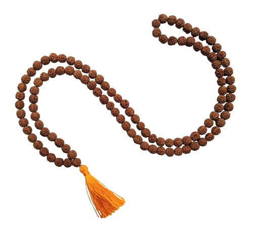 Rudraksha mala bead - bead, tassel