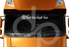 DAF MIDDLE LANE FREIGHT TRAIN X1 FRONT WINDOW STICKER GRAPHIC DECAL CUSTOMISE