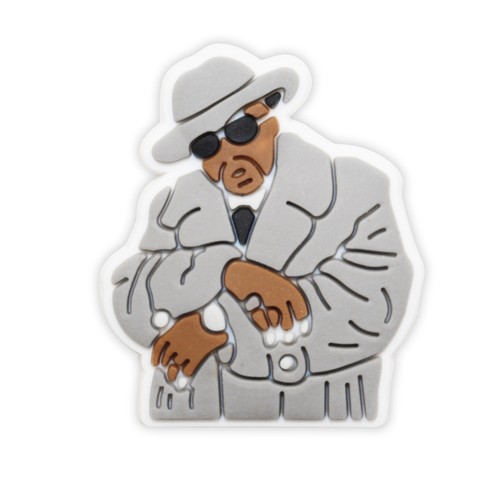 Pimp shoe charm - pimp,