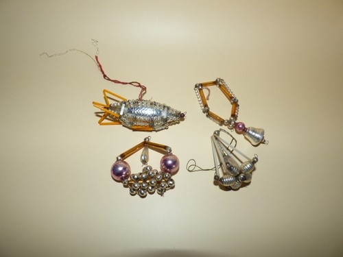 Vintage retro glass bead - vintage,
