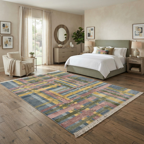 8x10 hand tufted wool area - wool,