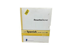 Rosetta Stone Spanish Latin America Level 1 & 2 Set Homeschool Edition CD-ROM