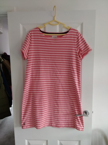 Joules ladies pink white - joules,