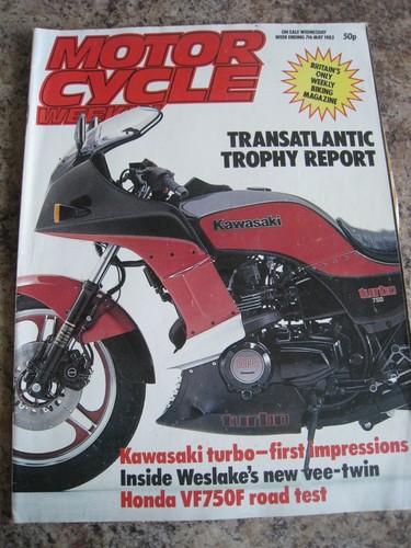 Motorcycle weekly may 1983 - may,