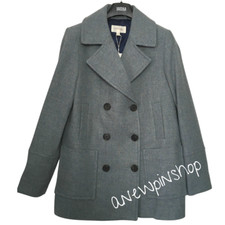 M&S Ladies Jacket Blue Peacoat