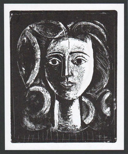 Pablo picasso lithograph 1956 - picasso,