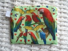 Parrot Parrots Coin Purse Card