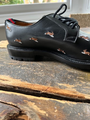 Gucci men hare embroidered - men's,