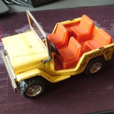 Vintage Buddy L Jeep Tin Metal