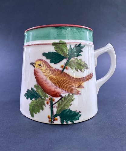 Antique cup with bird william - with,