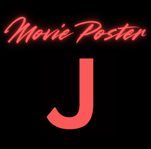 Movie poster print - 'j',