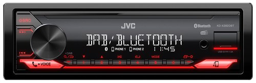 Jvc x282dbt mp3 car stereo - kd-x282dbt,