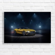 Luxury Yellow Sports Car