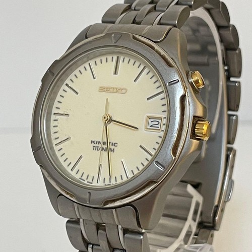 Seiko kinetic titanium watch - kinetic,
