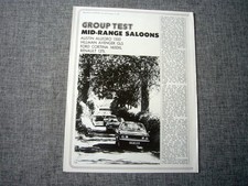 Hillman Avenger folder brochure as Motor reprint, 1964, rare & original, mint