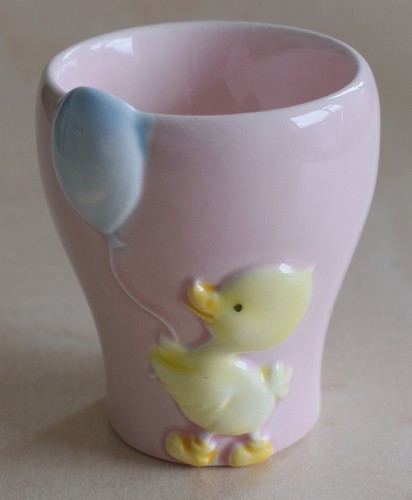 Bird egg cup yellow - ,