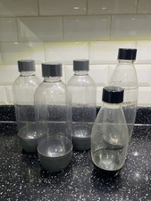 4 x SodaStream Bottles 1L and 1 x 500ml Original SodaStream Bottles 