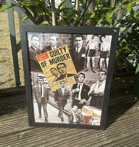 Krays memorabilia framed - krays,