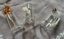 3 x Novelty Lamp-work glass