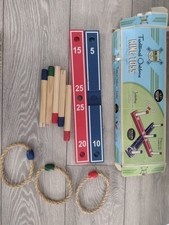 Wooden Ring Toss Set Garden