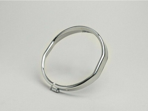 Chrome headlight rim - chrome, vespa