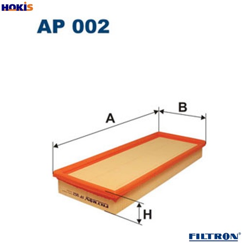 Air filter 002 - ap, for