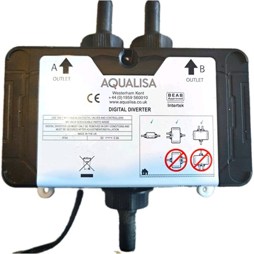 Aqualisa digital diverter - aqualisa,