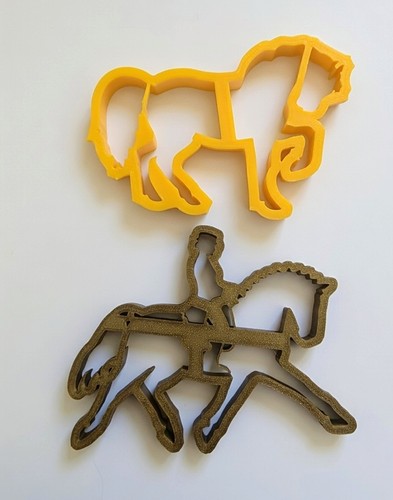 Horse dressage cookie cutter - ,
