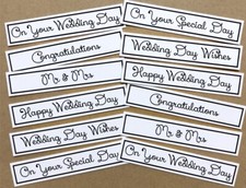 12 WEDDING THEMED *WHITE*