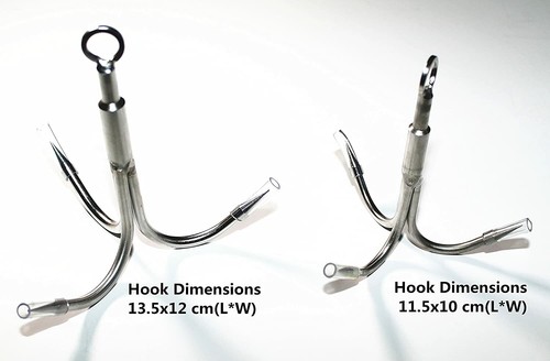 1pc stainless steel claws - stainless,