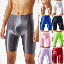 Men Oil Shiny Underwear Glossy