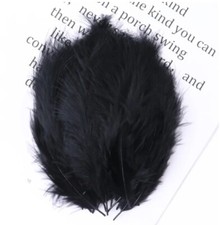 Turkey Marabou Feathers 50 pcs
