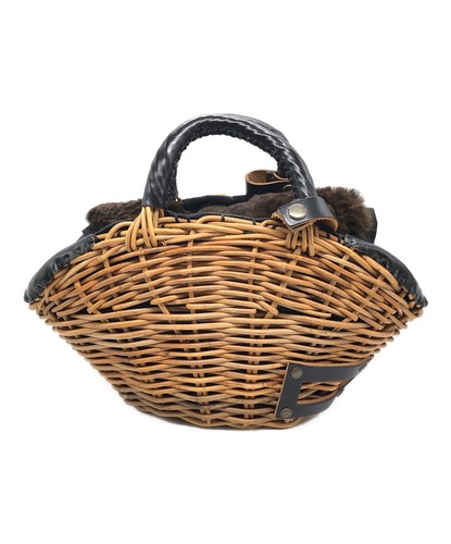 Ebagos basket bag beige - basket,
