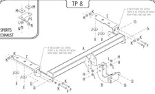 Towtrust Fixed Flange