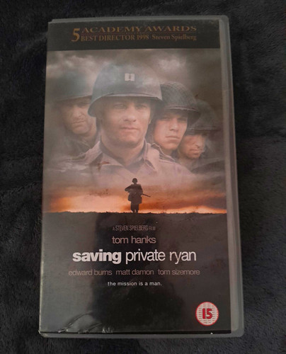 Saving private ryan vhs pal - ryan,