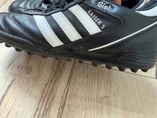 Leather ADIDAS Mens Black &