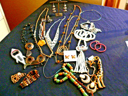 Lot jewelry swan - jewelry,