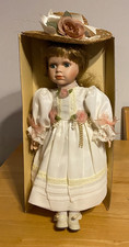 BOXED GEMMA PORCELAIN DOLL -