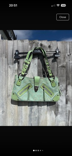Vintage turquoise and mint