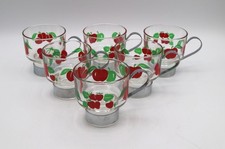 Set of 6 Glass Cups For Coffee