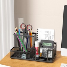 Metal Mesh Desk Organiser