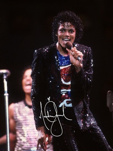 Michael jackson signed - michael,