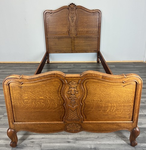 Bed vintage french louis xvi - bed,