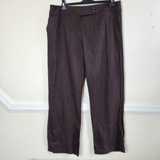 BHS Chocolate Brown Linen Rich