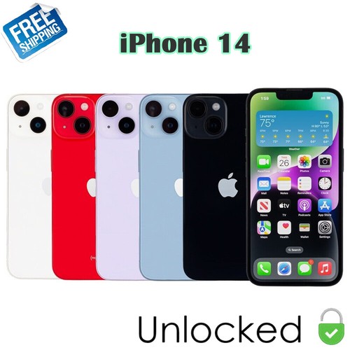 Apple iphone 128gb 256gb - 14, 128gb/256gb