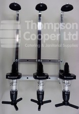 3 Bottle Wall Rack Set & 3